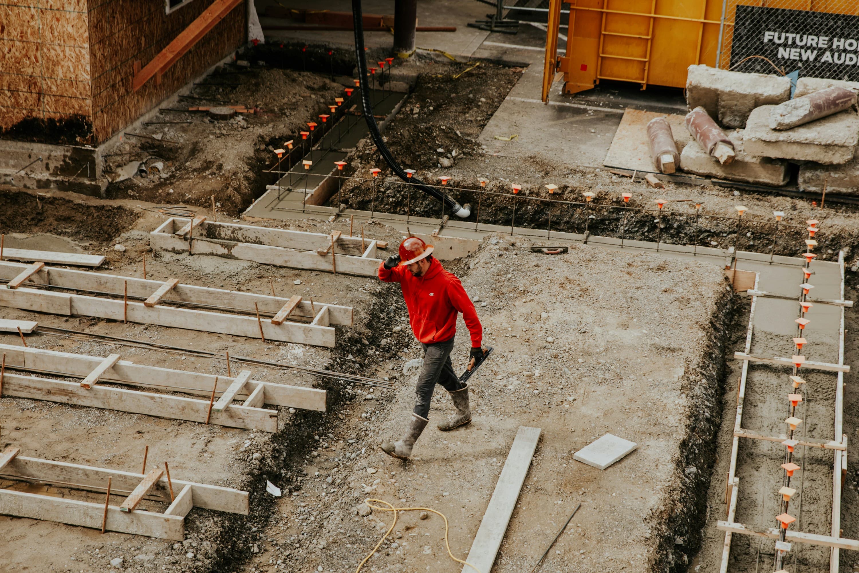 Renovation project in progress